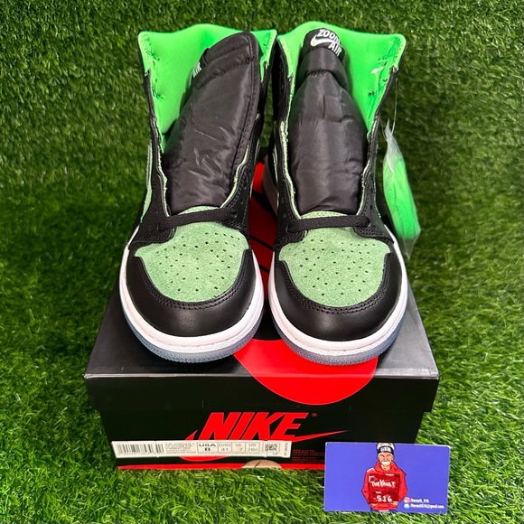 2020 Air Jordan 1 High Zoom “Zen Green” - Picture 2 of 13